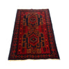 Traditional Baloch Rug 2' 8 x 4' 9 (ft) - No. G27047