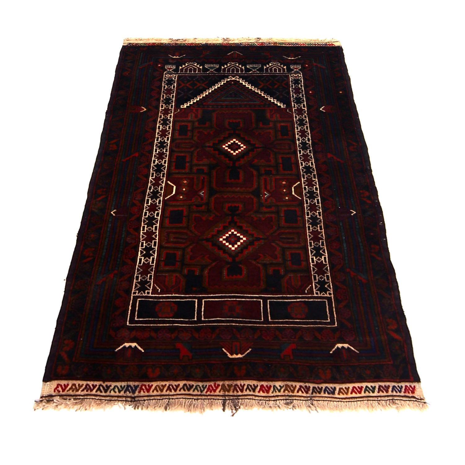 Handmade Jaye Namaz 3' 1 x 4' 9 (ft) - No. G27048