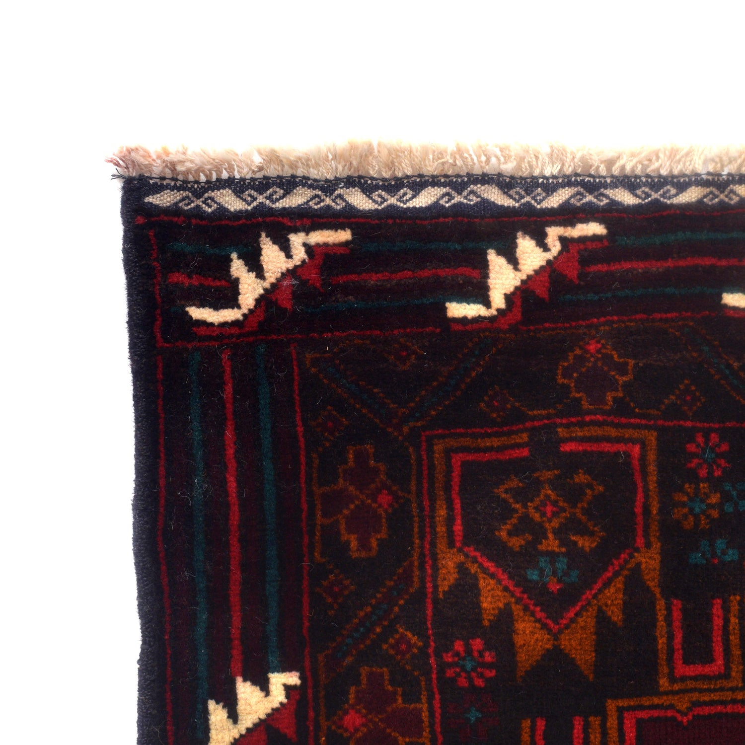 Traditional Baloch Rug 3' 0 x 4' 6 (ft) - No. G27049