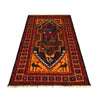 Orange Color Baluchi Rug 2' 6 x 4' 5 (ft) - No. G27051