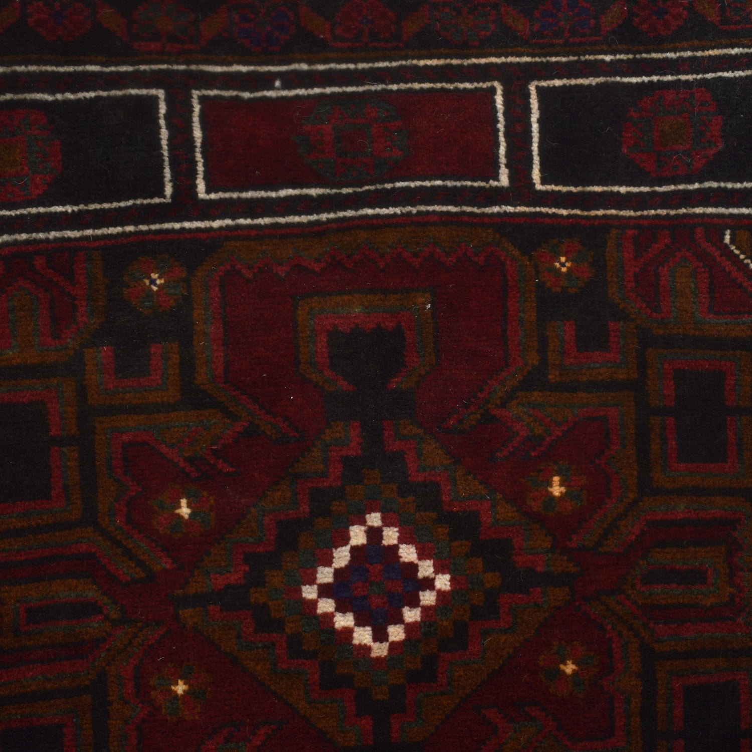 Multi Color Prayer Rug 2' 8 x 4' 7 (ft) - No. G27053