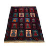 Tribal Baloch Rug 3' 1 x 4' 4 (ft) - No. G27056