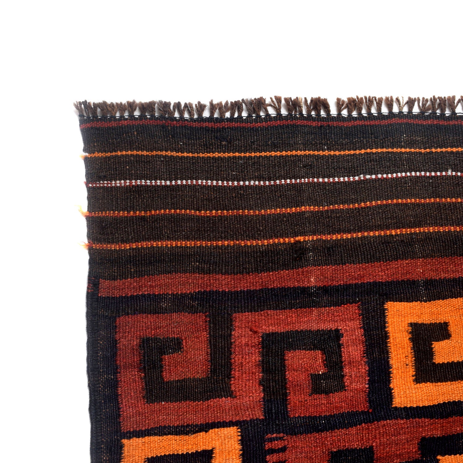 Handmade Vintage Kelim  5' 9" x 8' 4" (ft) - No. G27062