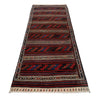 Handmade Multi Kilim Runner 3' 7" x 10' 3" (ft) - No. G27067