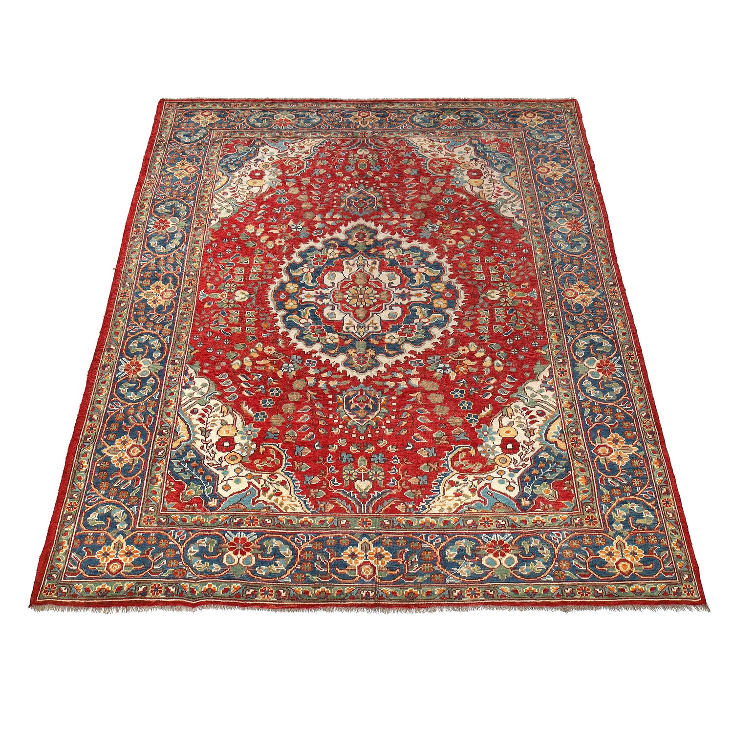 Hand Knotted Persian Design Heriz Rug 8' 5 x 10' 6 (ft) - No. G27071