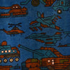 Handmade War Rug 3' 4 x 4' 10 (ft) - No. G27081