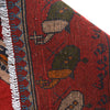 Red Color War Rug 2' 7 x 4' 2 (ft) - No. G27082