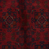 Red Color Khal Mohammadi Rug 3' 4 x 5' 2 (ft) - No. G27098