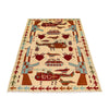 War Rug 4' 2 x 5' 11 (ft) - No. G27108