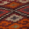 Handmade Multi-color Kilim 3' 10" x 6' 6" (ft) - No. G27109