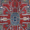 Hand Made Persian Design Heriz Rug 6' 6 x 9' 9 (ft) - No. G27117