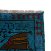 Blue Color War Rug 2' 7 x 3' 11 (ft) - No. G27476