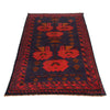 Maroon Baluchi Rug 3' 7" x 6' 2" (ft) - No. G27493