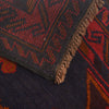 Maroon Baluchi Rug 3' 7" x 6' 2" (ft) - No. G27493