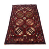 Red Color Khal Mohammadi Rug 3' 2" x 5' 3" (ft) - No. G27497