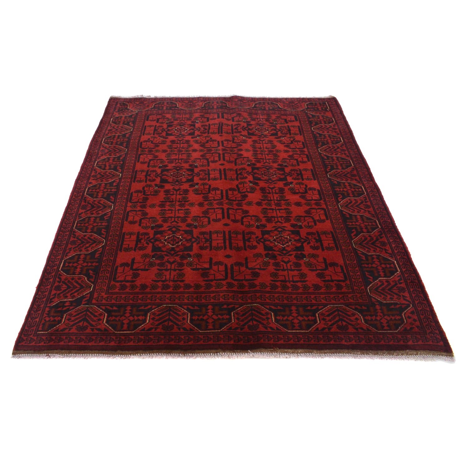 Handmade Khal Mohammadi Carpet 5' 3" x 6' 2" (ft) - No. G27510