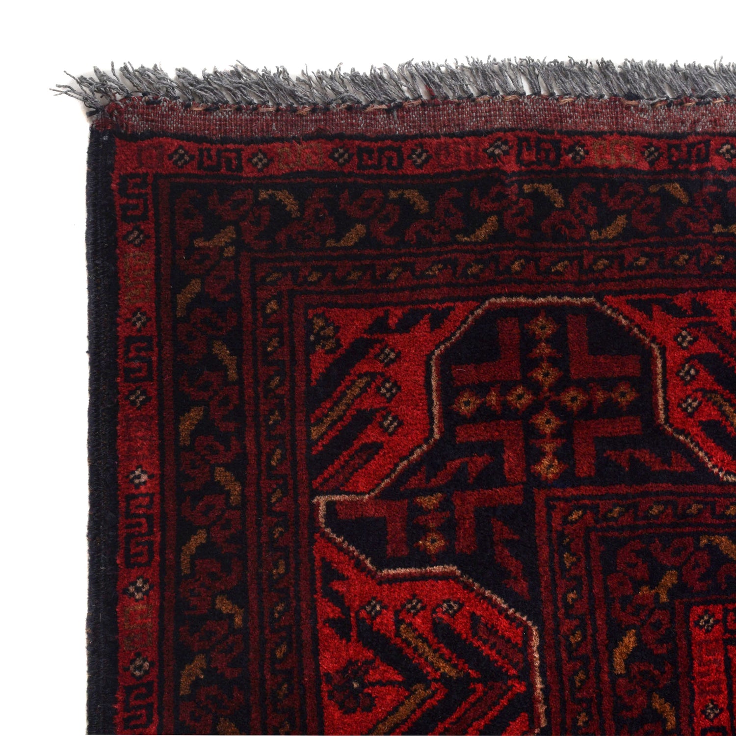 Handmade Khal Mohammadi Rug 6' 7" x 9' 6" (ft) - No. G27517