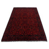 Red Color Khal Mohammadi Rug 4' 6" x 6' 6" (ft) - No. G27519