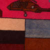 Handmade War Rug 2' 8" x 3' 11" (ft) - No. G27525