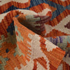 Handmade Vegetable Kilim 3' 5"  x 4' 11" (ft) - No. G27530