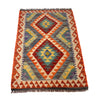 Handmade Vegetable Kilim 2' 8" x 4' 2" (ft) - No. G27541