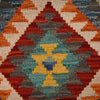 Handmade Vegetable Kilim 2' 8" x 4' 2" (ft) - No. G27541