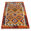 Handmade Vegetable Kilim 2' 9" x 4' 2" (ft) - No. G27543