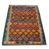 Handmade Vegetable Kilim 2' 10" x 3' 11" (ft) - No. G27547