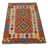 Handmade Vegetable Kilim 2' 9" x 3' 11" (ft) - No. G27559