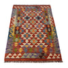 Handmade Vegetable Kilim 2' 9" x 4' 2" (ft) - No. G27561