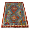 Handmade Vegetable Kilim 2' 10" x 4' 2" (ft) - No. G27564