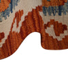 Handmade Vegetable Kilim 2' 9" x 4' 2" (ft) - No. G27569