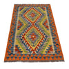 Handmade Vegetable Kilim 2' 8" x 4' 3" (ft) - No. G27573