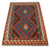 Handmade Vegetable Kilim 2' 11" x 4' 3" (ft) - No. G27587