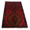 Red Baluchi Carpet 2' 9"x 4' 6" (ft) - No. G27609