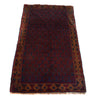 Hand Knotted Baluchi Carpet 2' 9"x 4' 10" (ft) - No. G27628