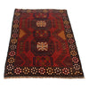 Hand Knotted Baluchi Carpet 2' 9" x 4' 2" (ft) - No. G27666