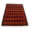 Hand Knotted Baluchi Carpet 2' 10" x 4' 5" (ft) - No. G27678