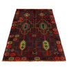 Handmade Baluchi Carpet 4' 1" x 6' 3" (ft) - No. G27687