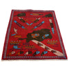 Handmade War Rug 2' 9" x 3' 10" (ft) - No. G27694