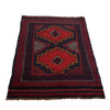 Baluchi Small Size Carpet 2' 7" x 4' 3" (ft) - No. G27717