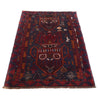 Hand Knotted Baluchi Carpet 3' 0" x 4' 6" (ft) - No. G27734