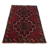 Hand Knotted Baluchi Carpet 2' 9" x 4' 6" (ft) - No. G27737