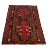 Red Color Baluchi Carpet 2' 9" x 4' 2" (ft) - No. G27739