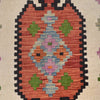 Handmade Vegetable Kilim 6' 10" x 9' 10" (ft) - No. G27882