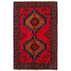 Hand Knotted Baluchi Rug 3' 2" x 4' 11" (ft) - No. G28045