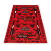 Pink Color War Rug 2' 8" x 4' 3" (ft) - No. G28090