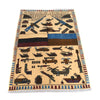 Ivory Color War Rug 2' 9" x 4' 1" (ft) - No. G28094