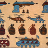 War Rug 3' 5" x 5' 0" (ft) - No. G29024