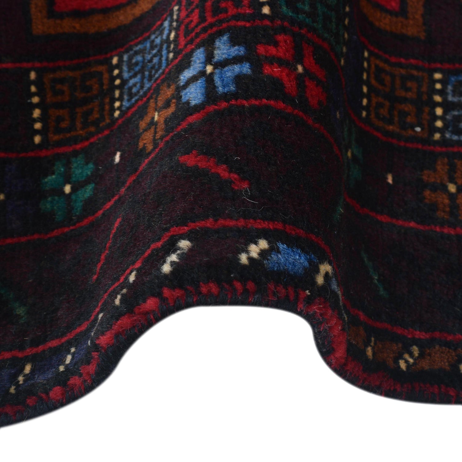 Tribal Baloch Rug 3' 1" x 5' 1" (ft) - No. G29025